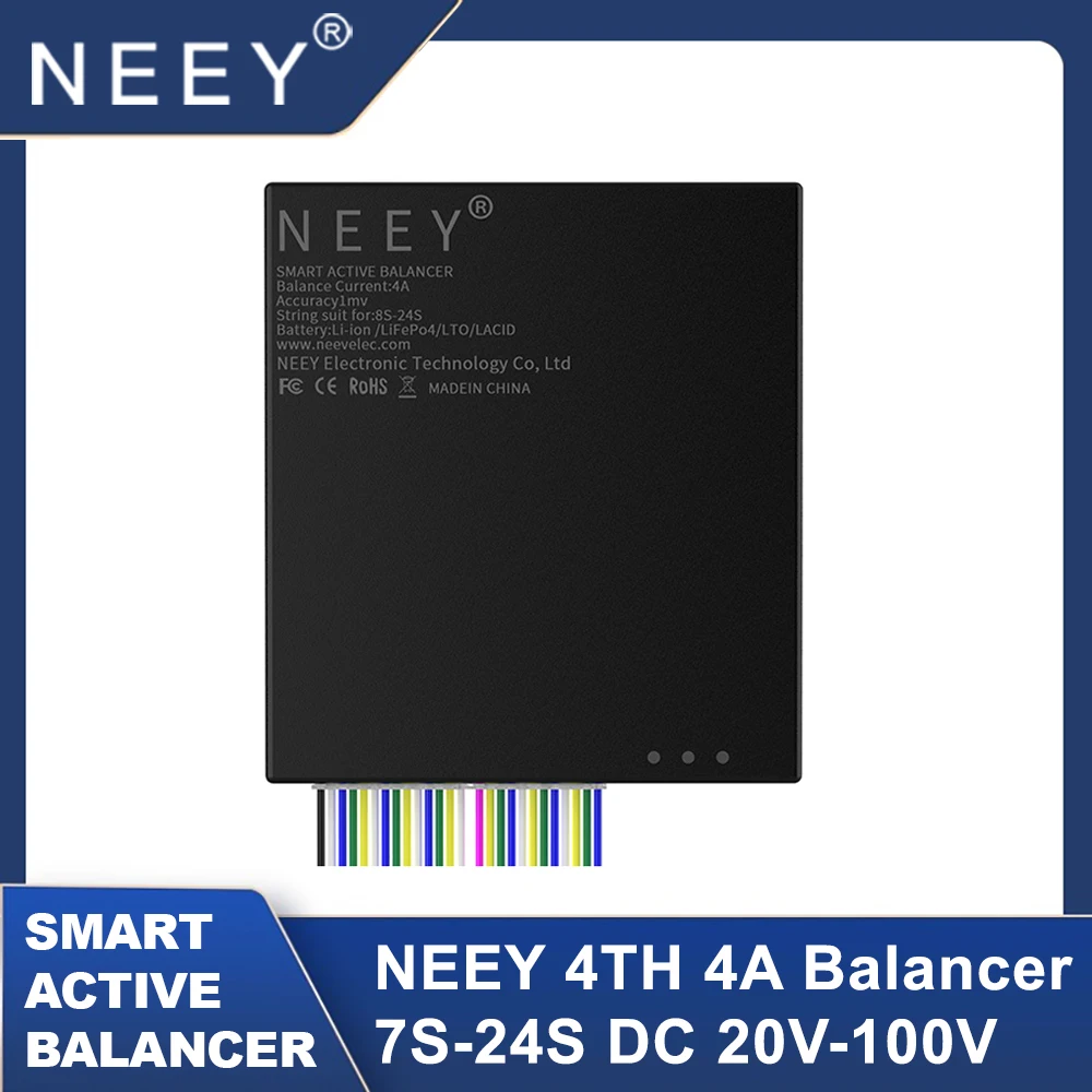 NEEY 24S 4A Smart Active Balan - đánh giá và giá Battery Equalizer Balancer