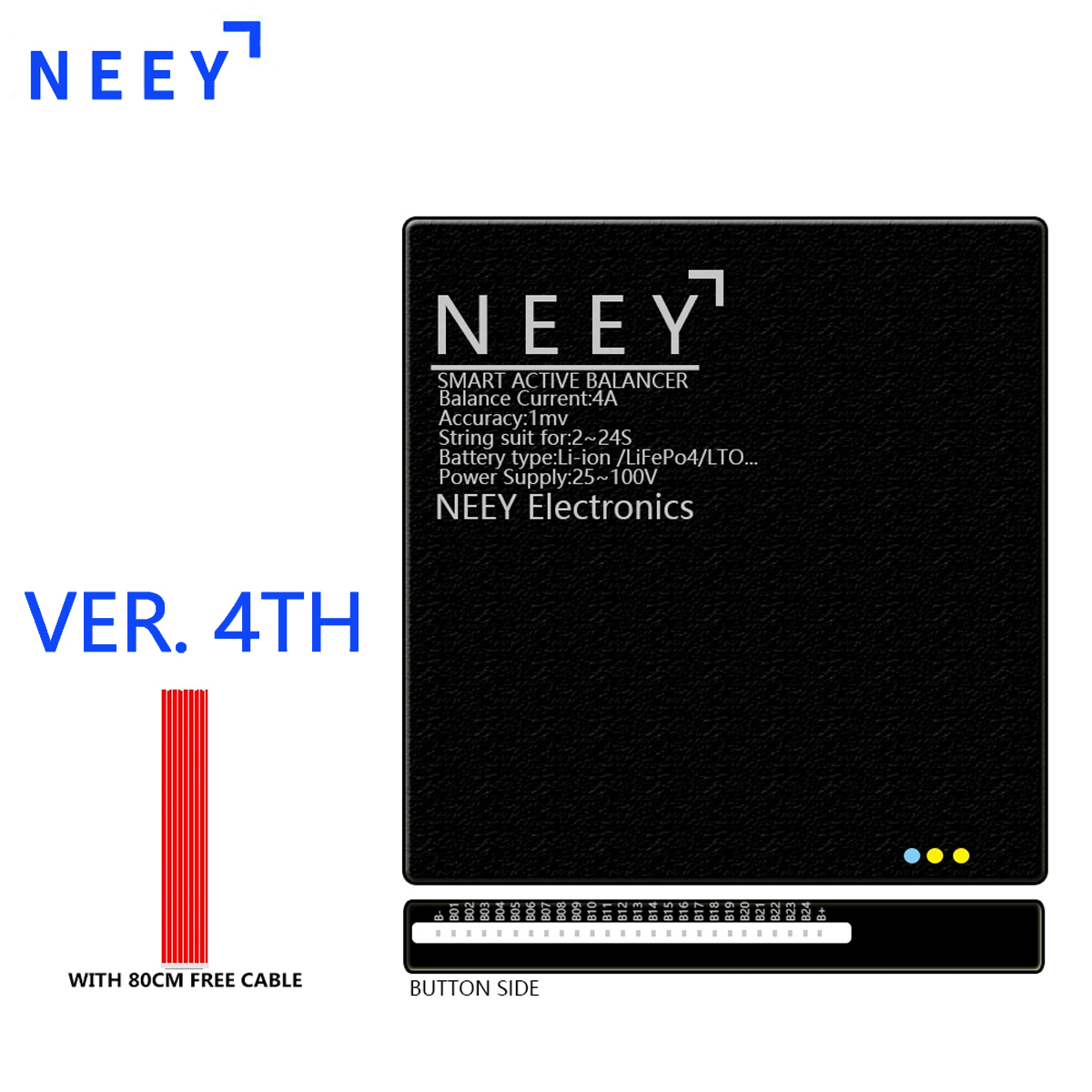 NEEY 4A Active Balancer Smart  - đánh giá và giá Battery Equalizer Balancer