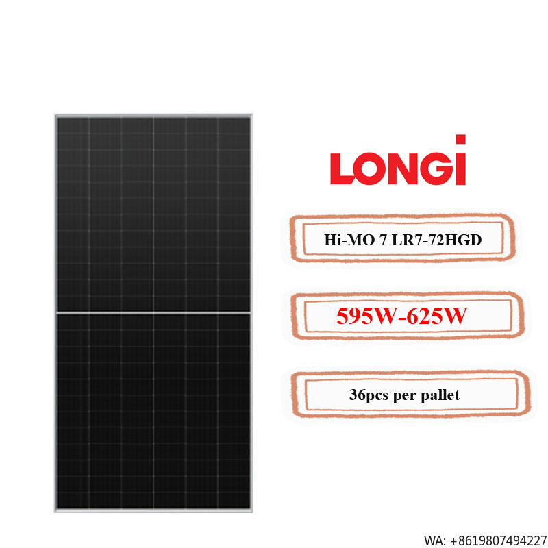 Longi Hi-MO 7 LR8-66HGD 595~62 - đánh giá và giá Longi Panel Hi-Mo 7