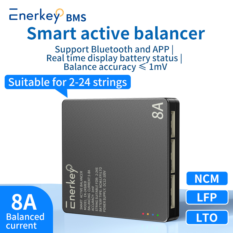 Enerkey EK-24S8EB 8A 2S~24S Sm - đánh giá và giá Battery Equalizer Balancer