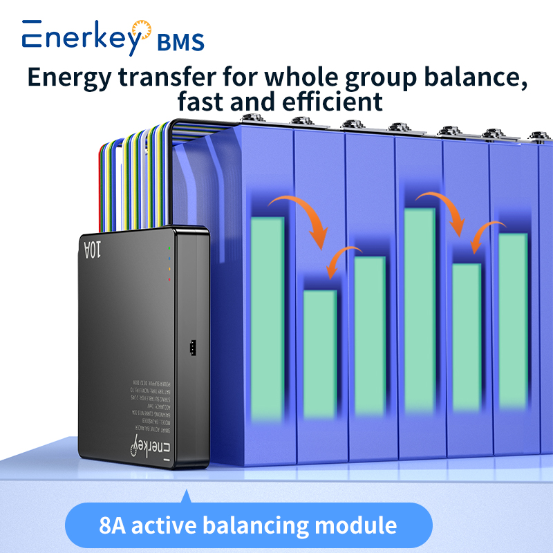 Enerkey EK-24S8EB 8A 2S~24S Sm - đánh giá và giá Battery Equalizer Balancer